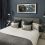 Apartment in the city  | Master Bedroom featuring bold colour palette and contemporary furnishings | Interior Designers